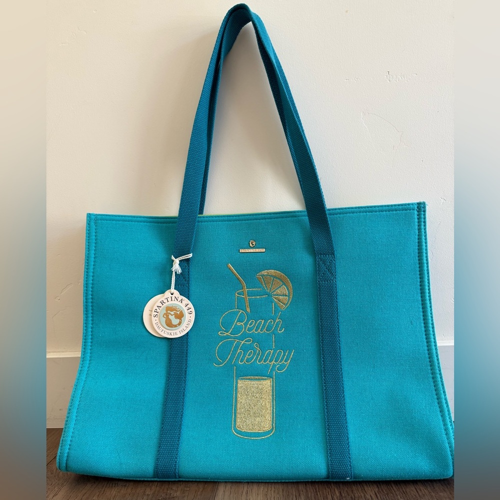 Spartina 449 Turquoise Beach Therapy Tote